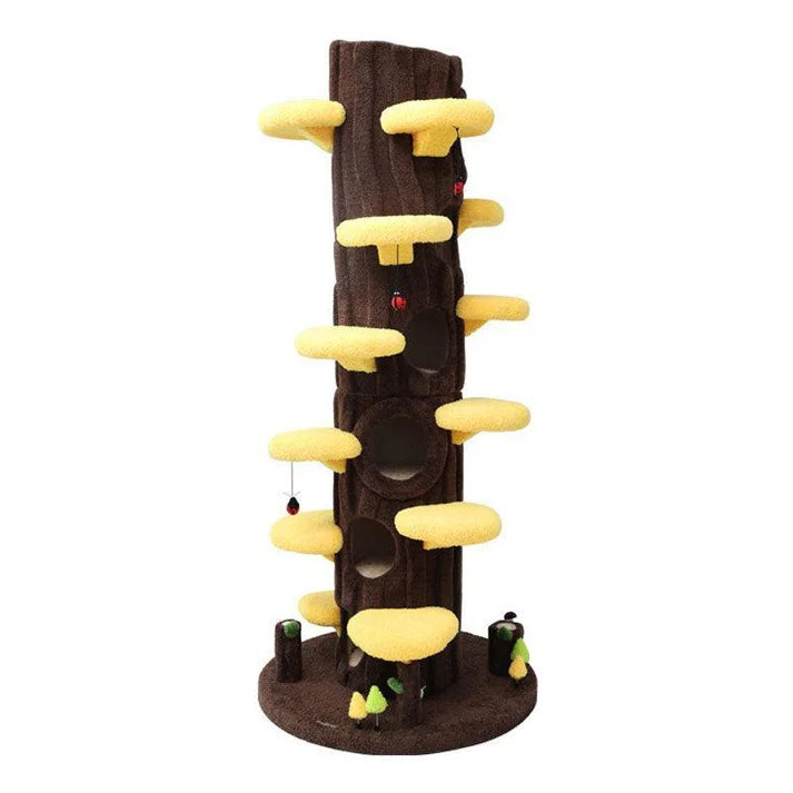 Luxury Cat Tree Looks Like Tree Tall Climbing Frame