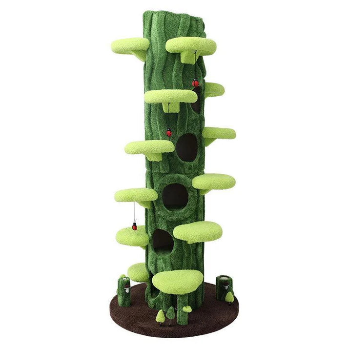 Luxury Cat Tree Looks Like Tree Tall Climbing Frame