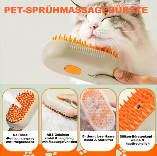 🔥Haustier Dampfbürste