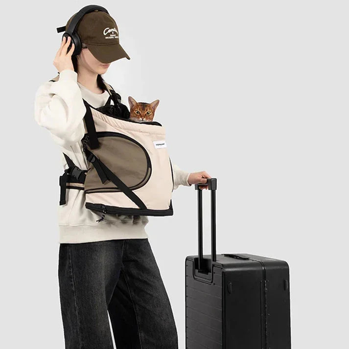 Cat Carrier Front Pack 3 Color Kitty Travel Backpack